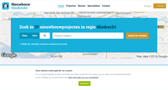 Desktop Screenshot of nieuwbouw-sliedrecht.nl